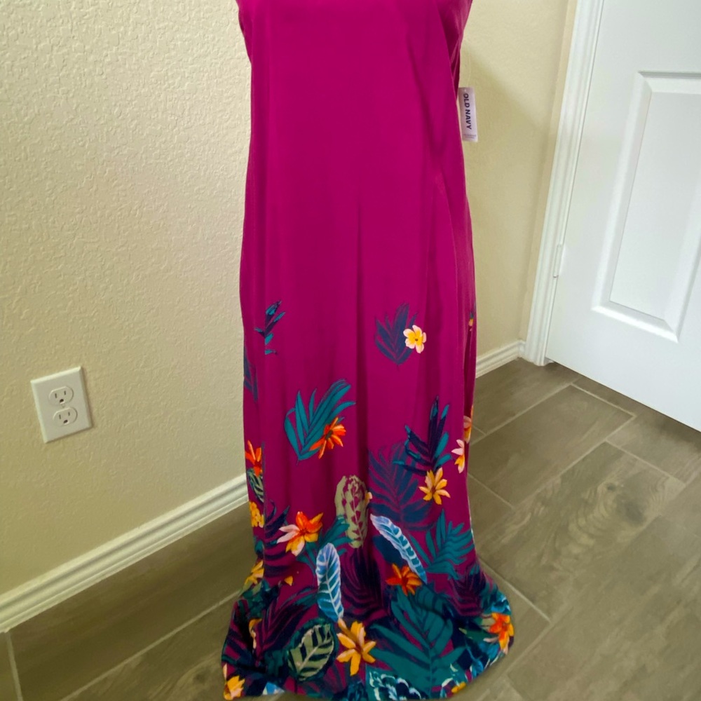 Old Navy floral maxi dress.